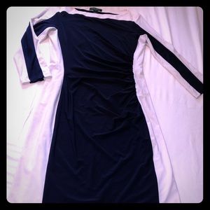 👗 Lauren by Ralph Lauren stretch lined dress